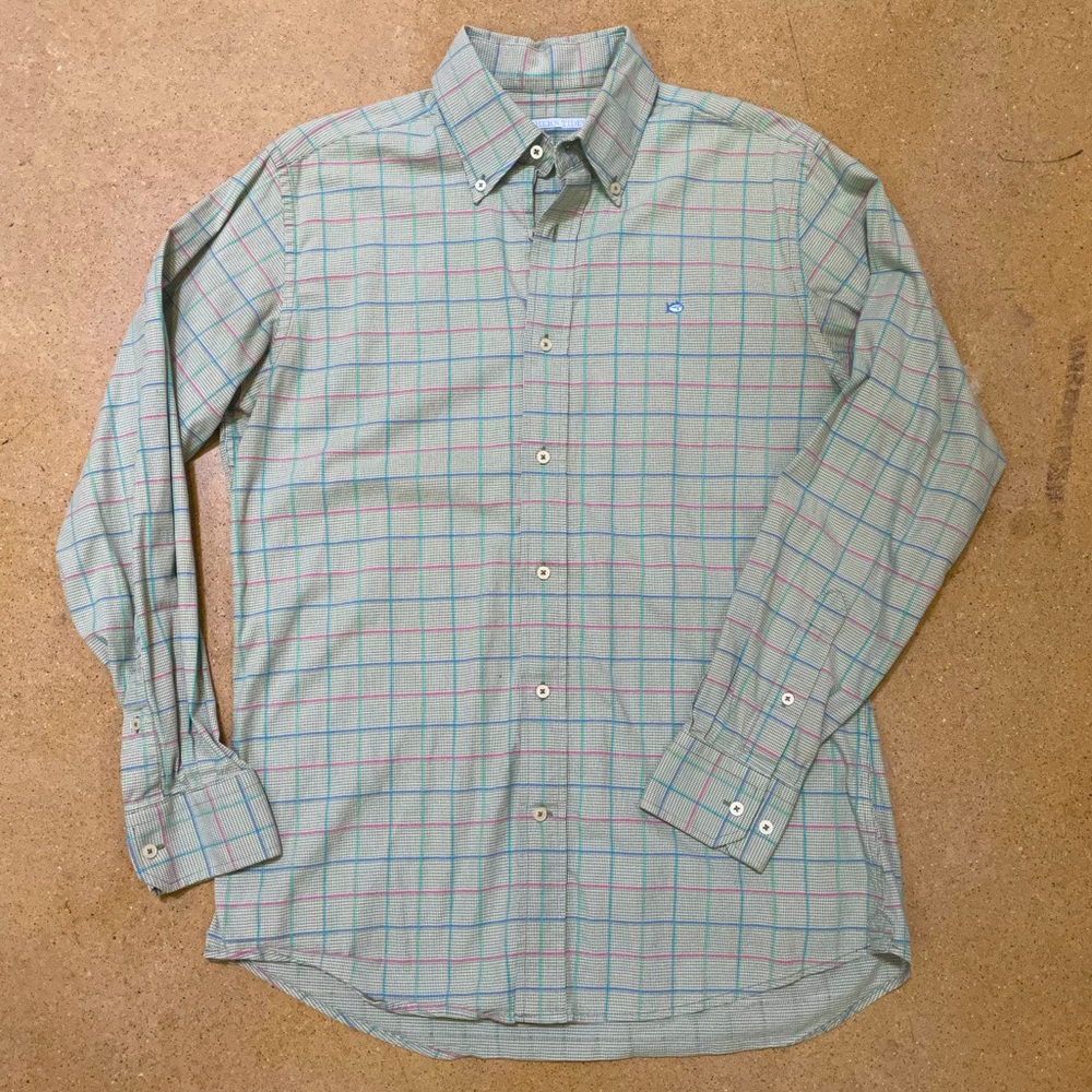 Southern Tide Button Down Shirt - M - Classic Fit
